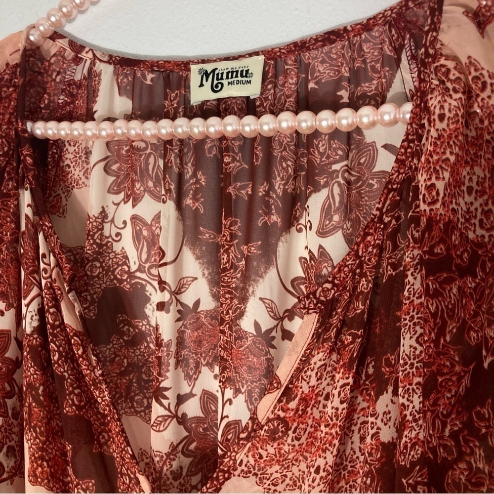 Show Me Your Mumu sheer Sienna Swing dress size M - Picture 9 of 16